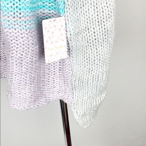 NWT Free People Polar Opposites Oversized Sweater - Picture 7 of 16